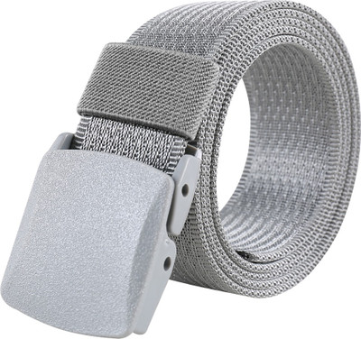 EDIFIER Men Casual Grey Nylon, Canvas Belt