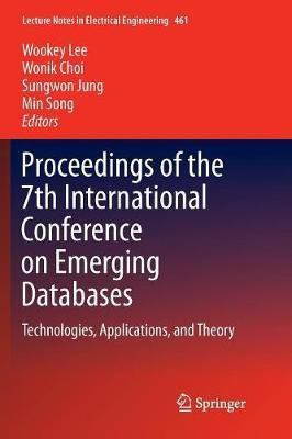 Proceedings of the 7th International Conference on Emerging Databases(English, Paperback, unknown)