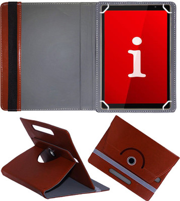 Fastway Flip Cover for iBall iTAB MovieZ Pro 10.1 inch(Brown, Cases with Holder, Pack of: 1)