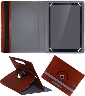 Fastway Flip Cover for iBall iTAB Moviez Pro 10.1 inch(Brown, Cases with Holder, Pack of: 1)