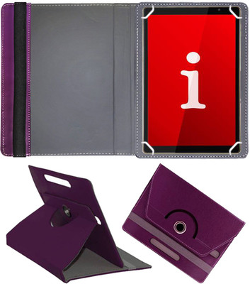 Fastway Flip Cover for iBall iTAB MovieZ Pro 10.1 inch(Purple, Cases with Holder, Pack of: 1)