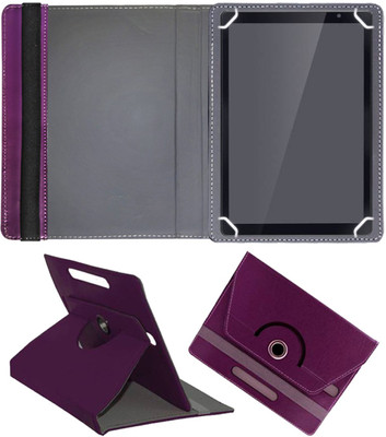 Fastway Flip Cover for iBall iTAB MovieZ Pro 10.1 inch(Purple, Cases with Holder, Pack of: 1)