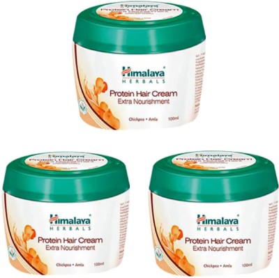 HIMALAYA Protein Hair Cream 100g (Pack of 3)(300 g)