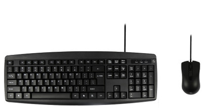Flipkart SmartBuy YKM3136 Wired USB Laptop Keyboard and Mouse combo(Black)