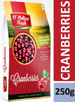 D NATURE FRESH Cranberries 250g Cranberries  (250 g)