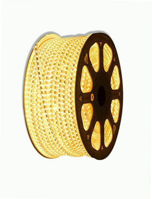 LED rope light 1200 LEDs 10.01 m Yellow Steady Strip Rice Lights(Pack of 1)