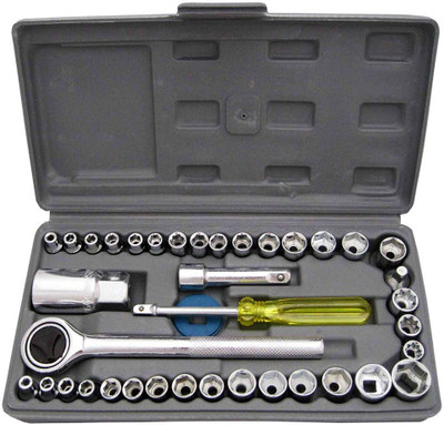 SEE INSIDE Socket Combination Toolkit - Set of 40Pcs Ratchet Screwdriver Set(Pack of 1)