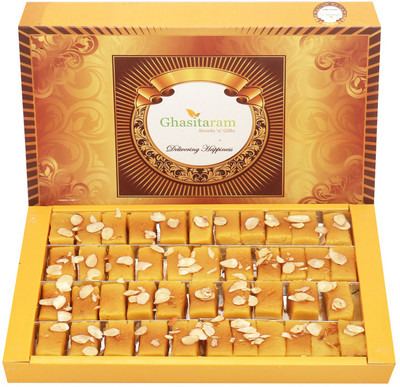 Ghasitaram Gifts sweets- Soft Mysore pak 800 gms Box(800 g)