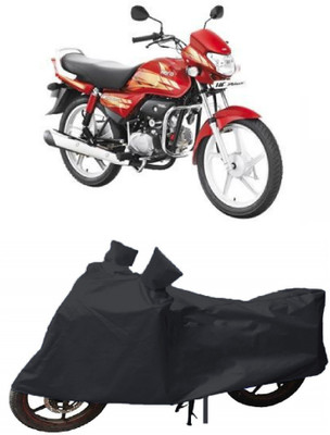 Shree ji traders Two Wheeler Cover for Hero(HF Deluxe, Black)