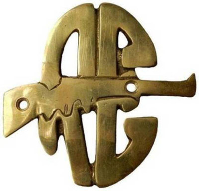 WHEETOYKART Emblem for Bike(Gold)