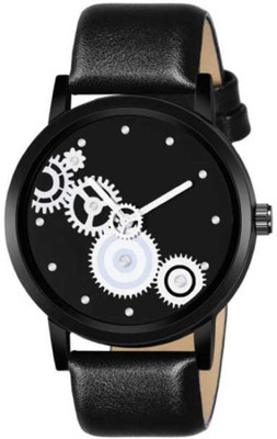 EElix New Fancy Classic Full Black Analoge Watch For Men & Boys 06-For Men EE-061 black Analog Watch - For Men