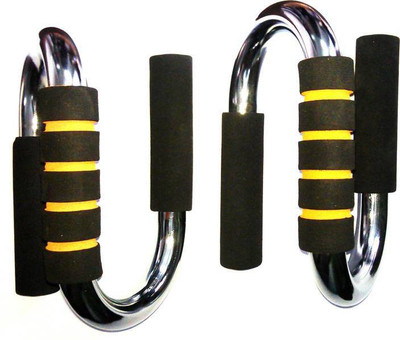 GRIFFIN S Shape Push Up Bar Stand Pair Work Out Stand With Comfort Grip Push-up Bar(Yellow)