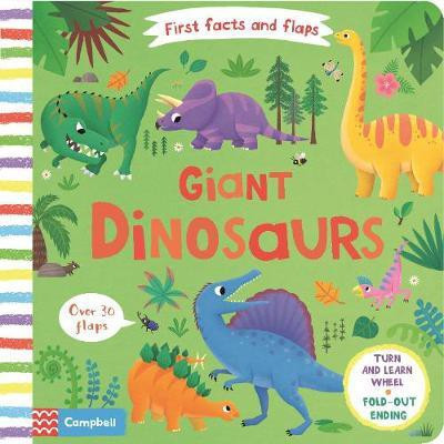 Giant Dinosaurs(English, Board book, Books Campbell)