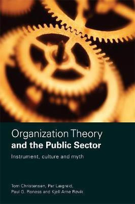 Organization Theory and the Public Sector(English, Electronic book text, Christensen Tom)