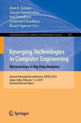 Emerging Technologies in Computer Engineering: Microservices in Big Data Analytics(English, Paperback, unknown)
