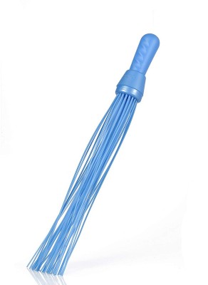 WHITEIBIS Multipurpose Hard Plastic Bristles Floor Broom Duster Wiper Easy Cleaning for Bathroom Plastic Wet and Dry Broom(Multicolor)