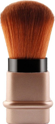 Redoak Retractable Cosmetic Blusher/Pro Foundation Brush - Gold(Pack of 1)