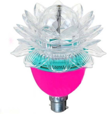 SK ASHOKA MULTICOLOR LOTUS LED Single Disco Ball(Ball Diameter: 6 cm)