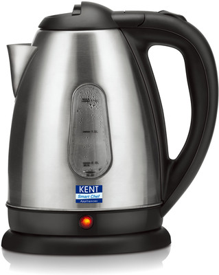 Kent 16026 Electric Kettle(1.8 L, Silver, Black)