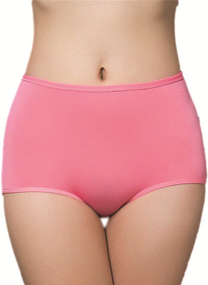 PLUMBURY Women Hipster Pink Panty(Pack of 1)