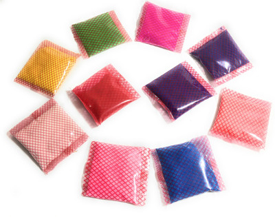 Guruji Mart Pack of 10 Rangoli Powder(Multicolor)
