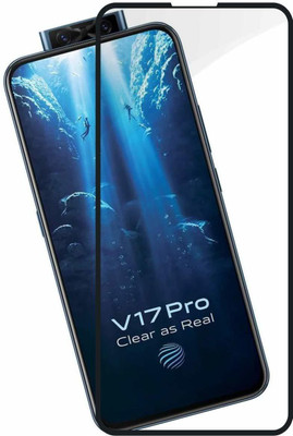 LIKEDESIGN Edge To Edge Tempered Glass for Vivo V17 Pro(Pack of 1)