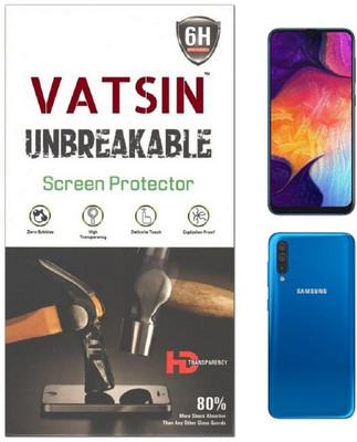 Vatsin Front and Back Screen Guard for Samsung Galaxy A50, Samsung Galaxy A50s(Pack of 1)