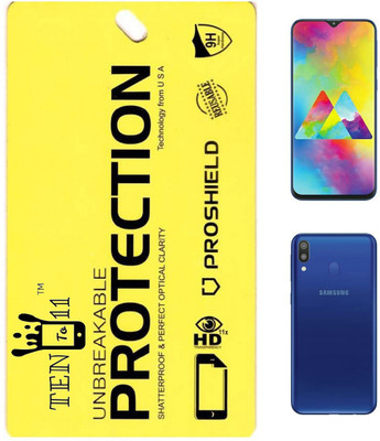 Ten To 11 Front and Back Screen Guard for Samsung Galaxy a10s(Pack of 2)