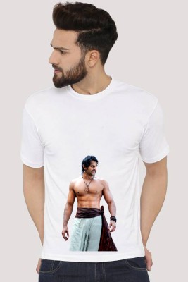 Tee Gallery Printed Men Round Neck White T-Shirt