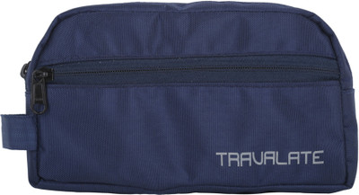 Travalate Polyester Multipurpose Travel Shaving Kit & Bag(Blue)