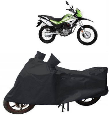 MoTRoX Two Wheeler Cover for Royal Enfield(Electra Delux, White)