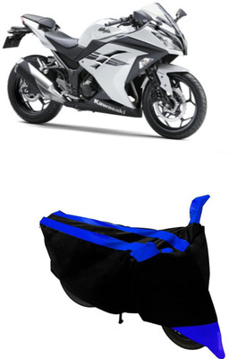 Hynak Two Wheeler Cover for Kawasaki(Ninja 300, Blue)