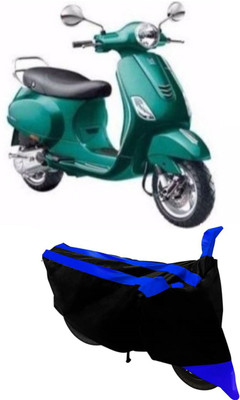 Hynak Two Wheeler Cover for Piaggio(Vespa VXL, Blue)