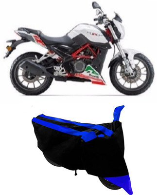 Hynak Two Wheeler Cover for DSK Benelli(TNT 25, Blue)