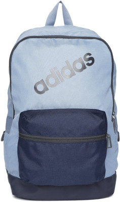 57 Off On Adidas Men Brand Logo Backpack 23 L Backpack Blue On