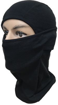 Gajraj Black Bike Face Mask for Men & Women(Size: Free,  Balaclava)