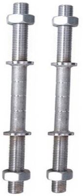 GRIFFIN 2 pcs DUMBBELL ROD Multi-training Bar (Silver) Full Steel Weight Lifting Bar(Silver)