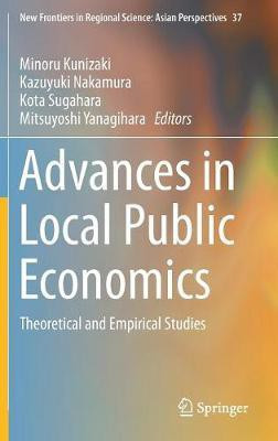 Advances in Local Public Economics(English, Hardcover, unknown)