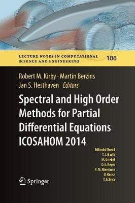 Spectral and High Order Methods for Partial Differential Equations ICOSAHOM 2014(English, Paperback, unknown)