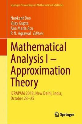 Mathematical Analysis I: Approximation Theory(English, Hardcover, unknown)