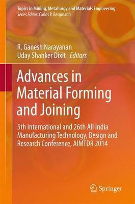Advances in Material Forming and Joining(English, Electronic book text, unknown)
