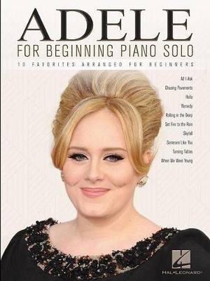 Adele for Beginning Piano Solo(English, Book, unknown)