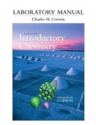 Laboratory Manual for Introductory Chemistry(English, Paperback, Corwin Charles H.)