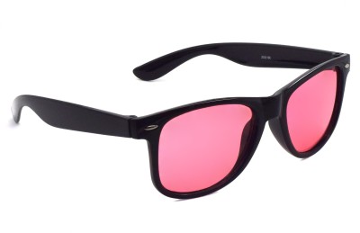 PETER JONES Wayfarer Sunglasses(For Men & Women, Red)