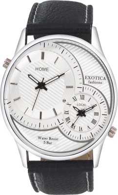 Exotica Fashion New-EF-76-DUAL-LS-WHITE Analog Watch  - For Men