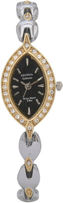 61% OFF on Exotica Fashions EFL-22-TT-Black Analog Watch