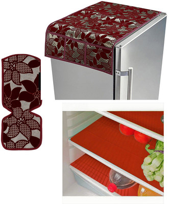E-Retailer Fridge Mat(Width: 32 cm, Multicolor)