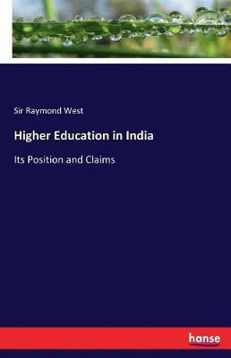 Higher Education in India(English, Paperback, West Raymond Sir)