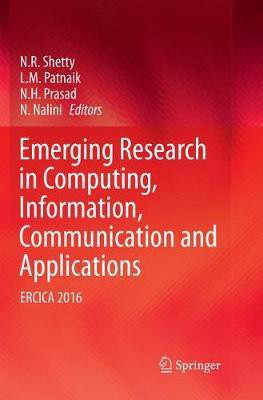 Emerging Research in Computing, Information, Communication and Applications(English, Paperback, unknown)