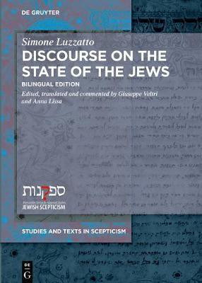 Discourse on the State of the Jews(English, Hardcover, Luzzatto Simone)
